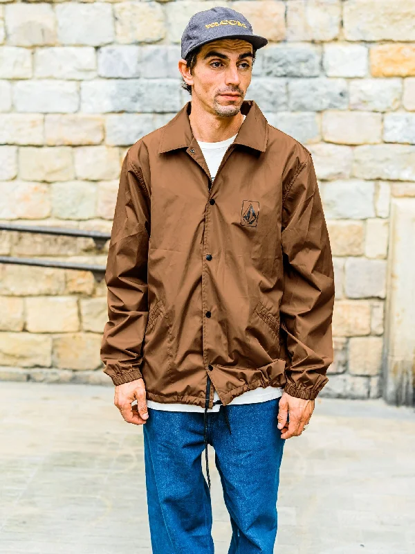 Deal Dash Skate Vitals Coaches Jacket - Rubber