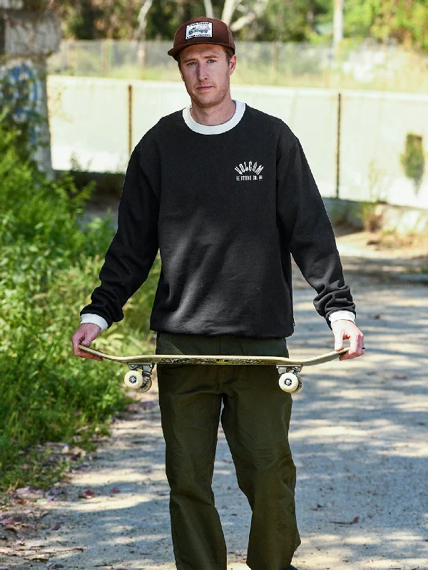 Price Drop Skate Vitals Grant Taylor Crew Sweatshirt - Black