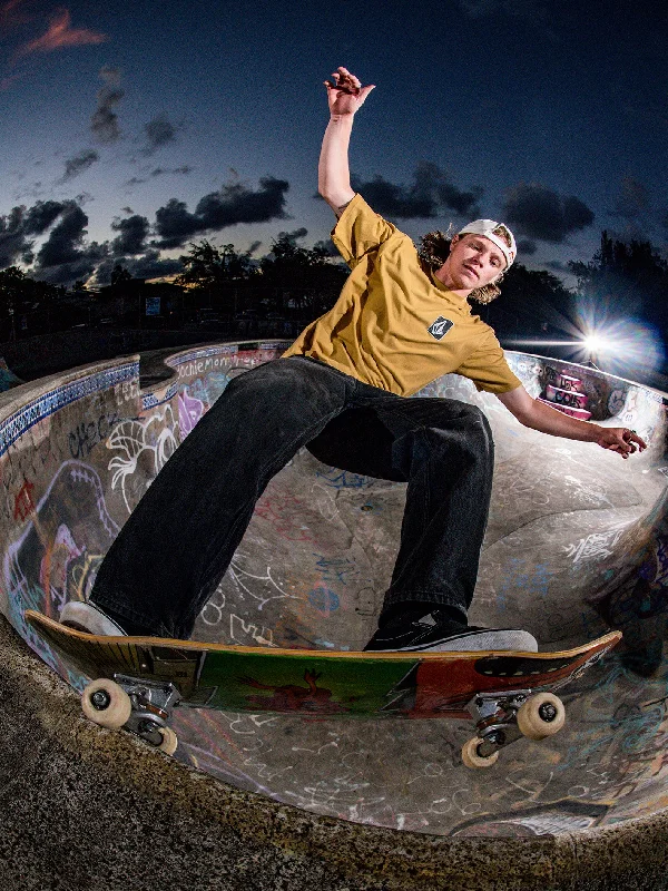 Special Buy Skate Vitals Originator Short Sleeve Tee - Mustard