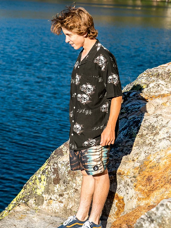 Reduced Prices Rise And Stone Short Sleeve Shirt - Black