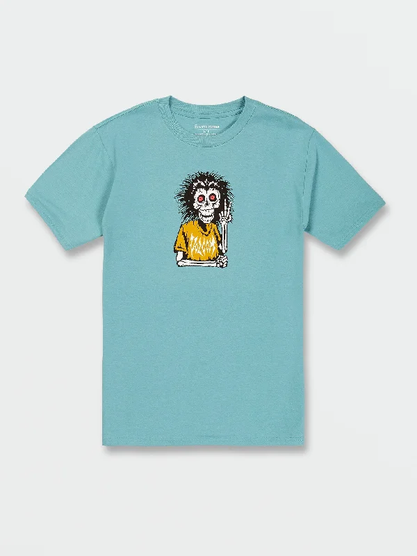 Amazing Deals Skunky Stone Short Sleeve Tee - Cali Blue Heather