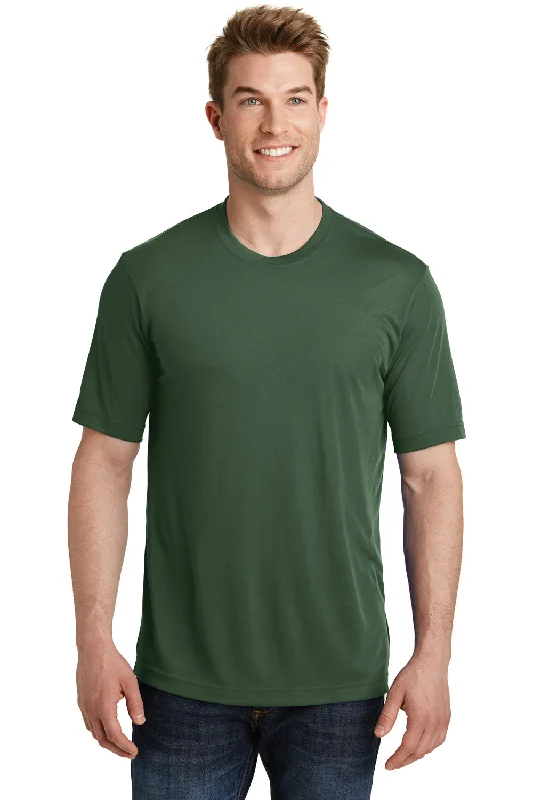 Now or Never Sport-Tek Mens Competitor Moisture Wicking Short Sleeve Crewneck T-Shirt - Forest Green - Closeout Now or Never Sport-Tek Mens Competitor Moisture Wicking Short Sleeve Crewneck T-Shirt - Forest Green - Closeout