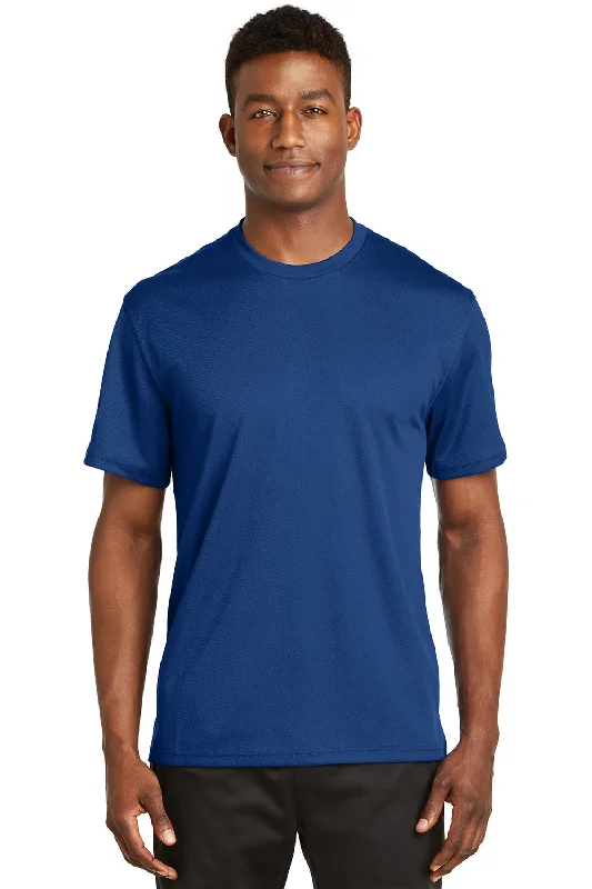 Now or Never Sport-Tek Mens Dri-Mesh Moisture Wicking Short Sleeve Crewneck T-Shirt - Royal Blue - Closeout Now or Never Sport-Tek Mens Dri-Mesh Moisture Wicking Short Sleeve Crewneck T-Shirt - Royal Blue - Closeout