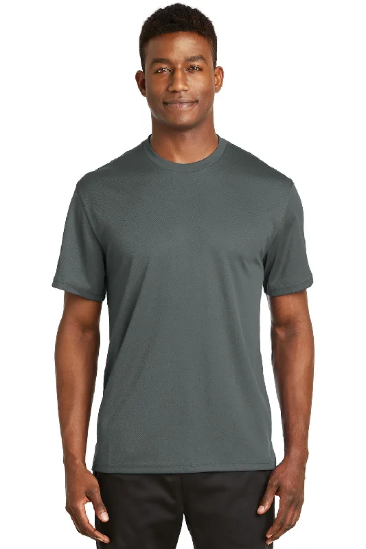 Midnight Madness Sport-Tek Mens Dri-Mesh Moisture Wicking Short Sleeve Crewneck T-Shirt - Steel Grey - Closeout Midnight Madness Sport-Tek Mens Dri-Mesh Moisture Wicking Short Sleeve Crewneck T-Shirt - Steel Grey - Closeout