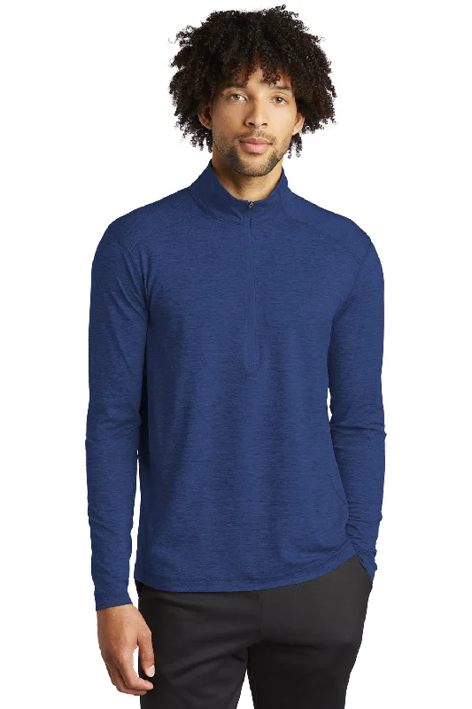 Weekend Discounts to Savor Sport-Tek Mens Exchange 1.5 Long Sleeve 1/4 Zip T-Shirt - Heather True Royal Blue Weekend Discounts to Savor Sport-Tek Mens Exchange 1.5 Long Sleeve 1/4 Zip T-Shirt - Heather True Royal Blue