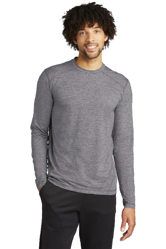 Weekend Specials to Love Sport-Tek Mens Exchange 1.5 Long Sleeve Crewneck T-Shirt - Heather Grey Weekend Specials to Love Sport-Tek Mens Exchange 1.5 Long Sleeve Crewneck T-Shirt - Heather Grey