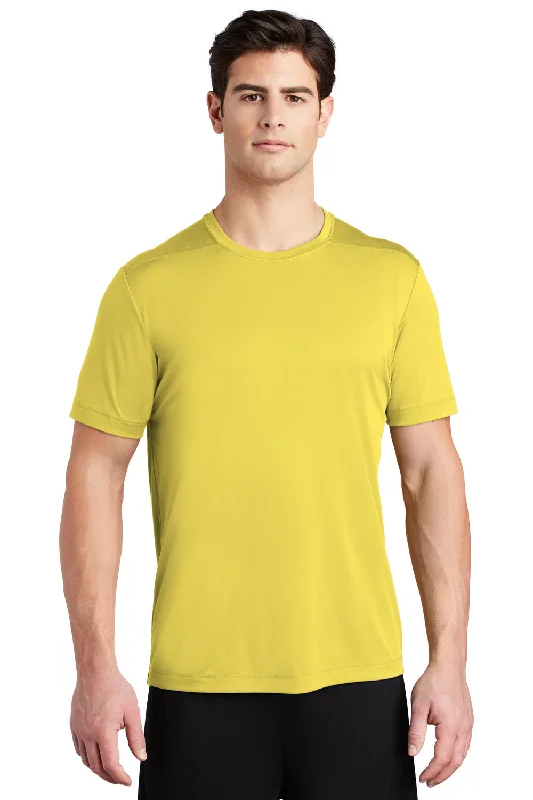 Special Price Sport-Tek Mens Moisture Wicking Short Sleeve Crewneck T-Shirt - Yellow Special Price Sport-Tek Mens Moisture Wicking Short Sleeve Crewneck T-Shirt - Yellow