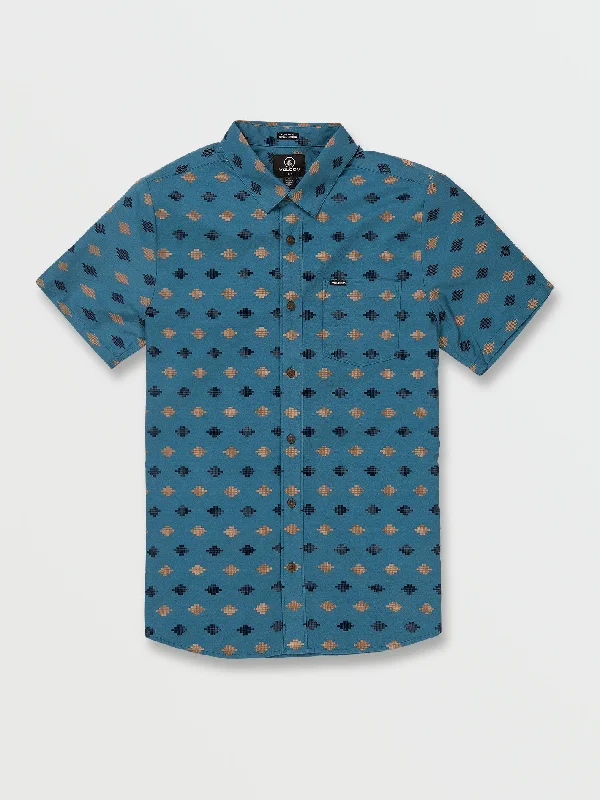 Weekend Deals That Amaze Stackstone Short Sleeve Shirt - Aged Indigo