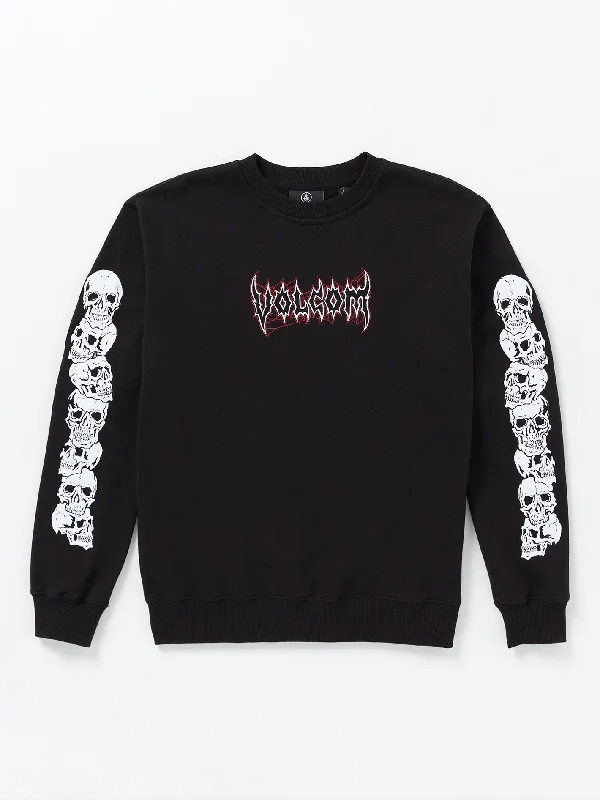 Today Only Stone Lord Crew Sweatshirt - Black