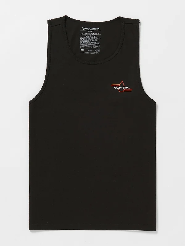 Limited Stock Stone Tanker Tank - Black