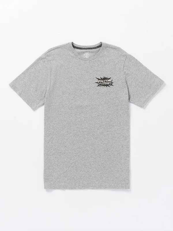 Hurry Up Strange Relics Short Sleeve Tee - Heather Grey