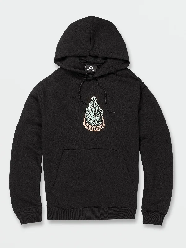 Limited Quantity Strike Hood Pullover Sweatshirt - Black