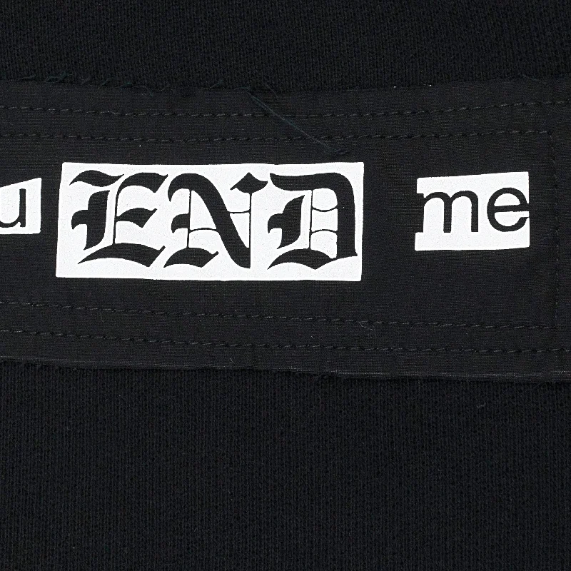 Weekend Offers That Excite STYLE 2 TTP3 B BLACK HOODIE