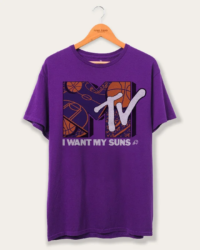 YEAR-End Clearance Suns x MTV I Want My Fan Tee