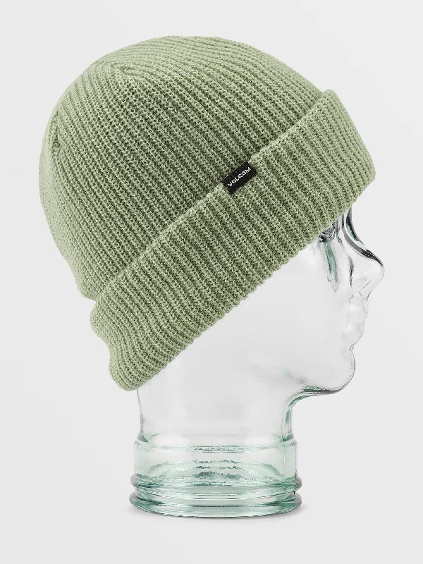 Special Discount Sweep Lined Beanie - Light Military