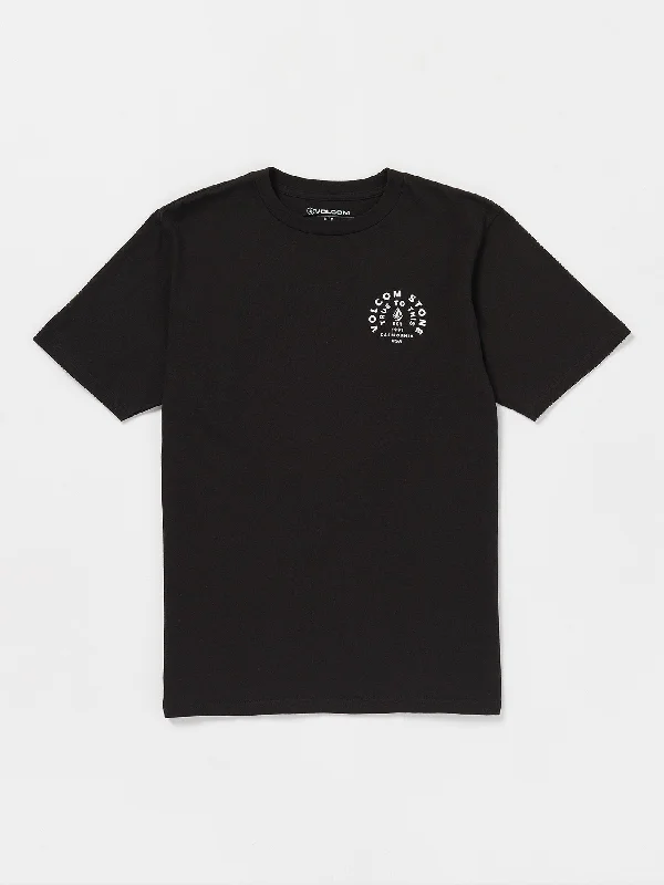 Huge Savings Tennon Short Sleeve Tee - Black