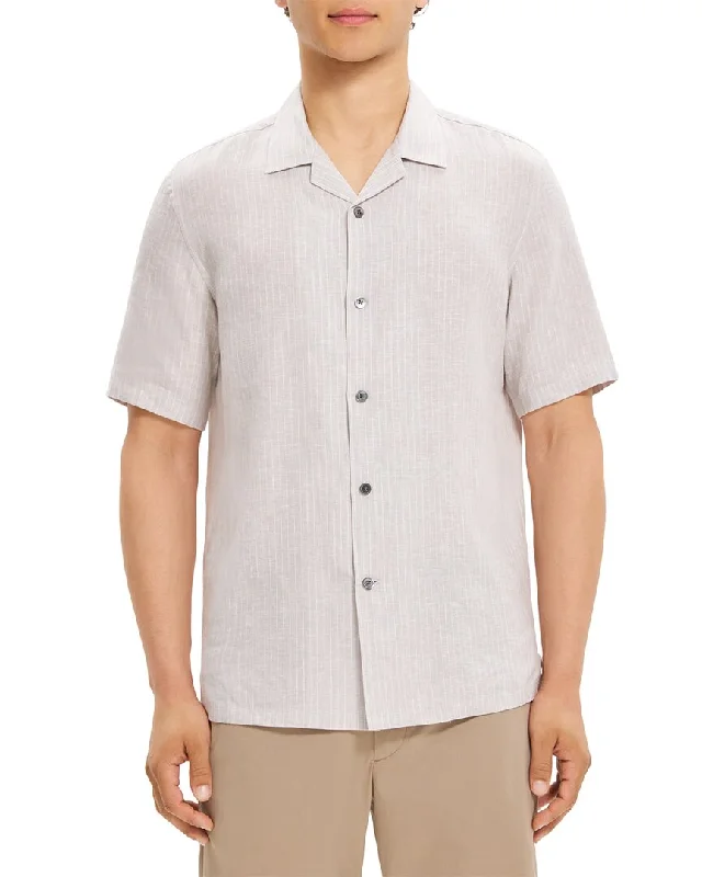Unbeatable Prices Theory Daze Linen-Blend Shirt