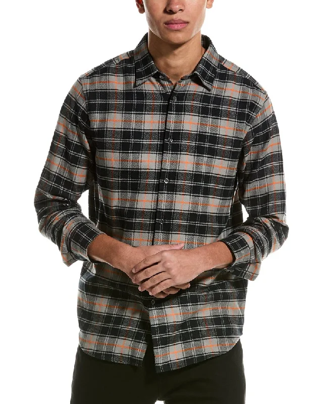 Special Price Theory Irving Flannel Shirt