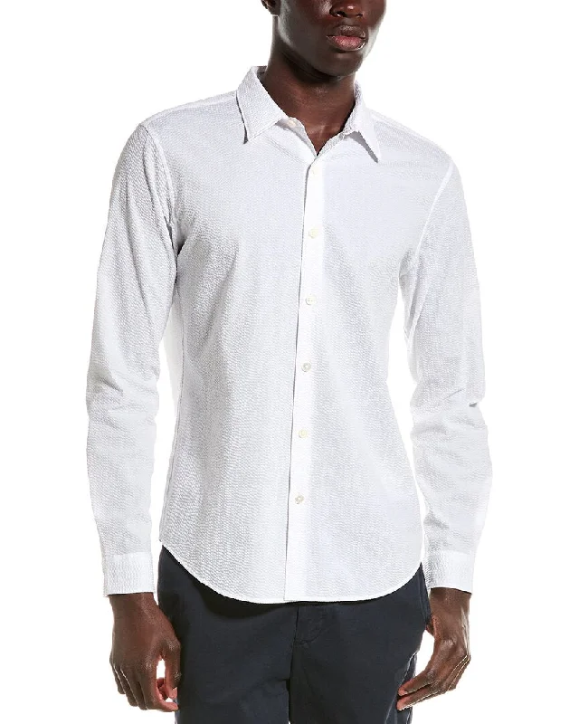 Weekend Bargains to Indulge In Theory Rammy Seersucker Shirt