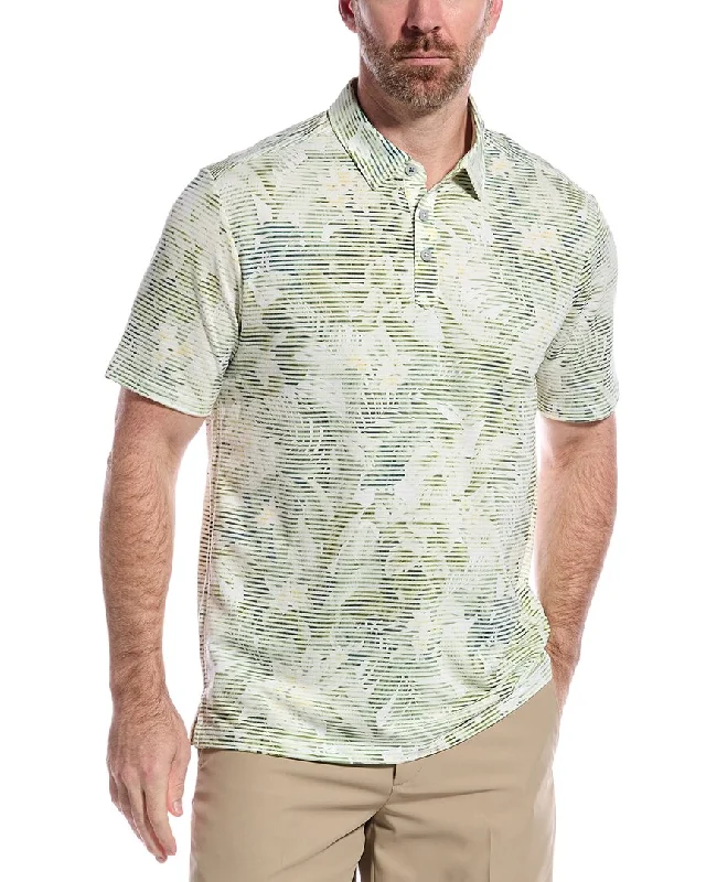 Massive Deals Tommy Bahama Costa Wave Lush Lines Polo Shirt