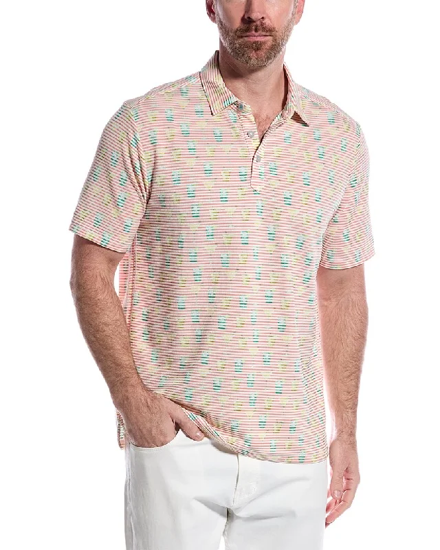 Price Reduction Tommy Bahama Costa Wave Seersipper Polo Shirt