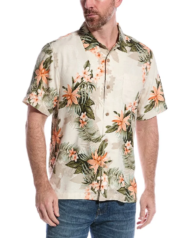 Final Markdown Tommy Bahama Everglade Oasis Silk Shirt