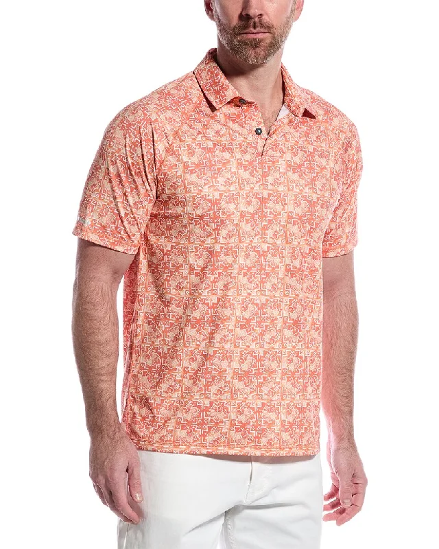 New Arrival Tommy Bahama Hibiscus Tiles Polo Shirt
