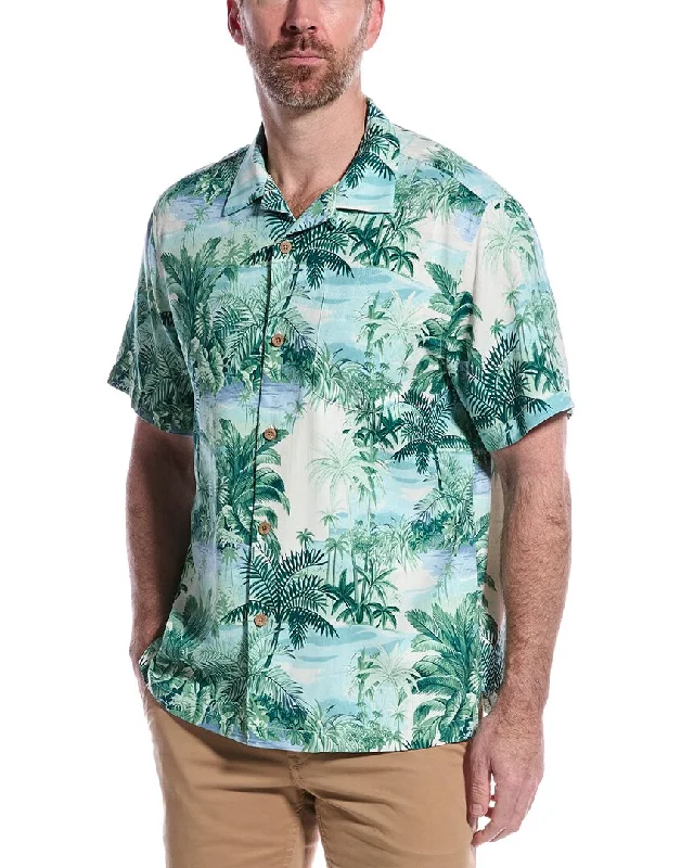 Time-Sensitive Tommy Bahama Mangrove Jungle Silk Shirt