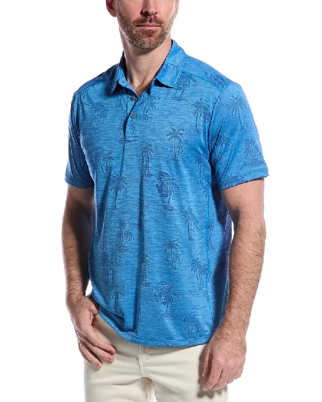 Stock Clearance Tommy Bahama Palm Coast Palmera Polo Shirt
