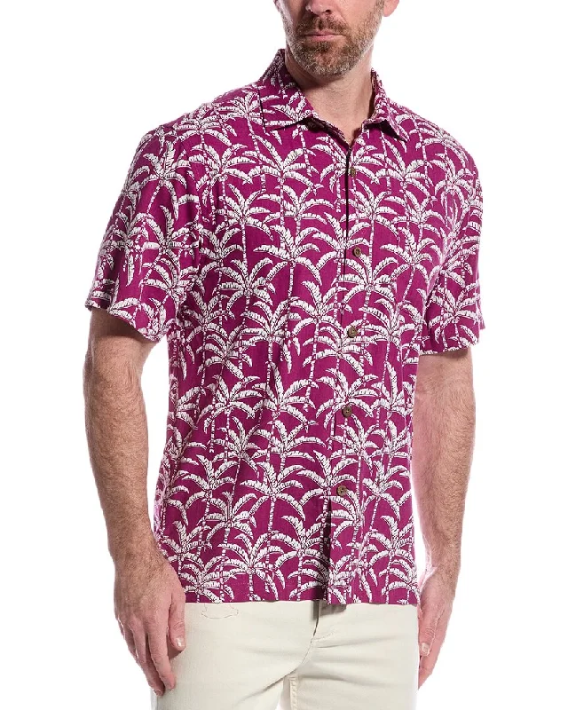 Special Discount Tommy Bahama Palm Party Silk-Blend Shirt