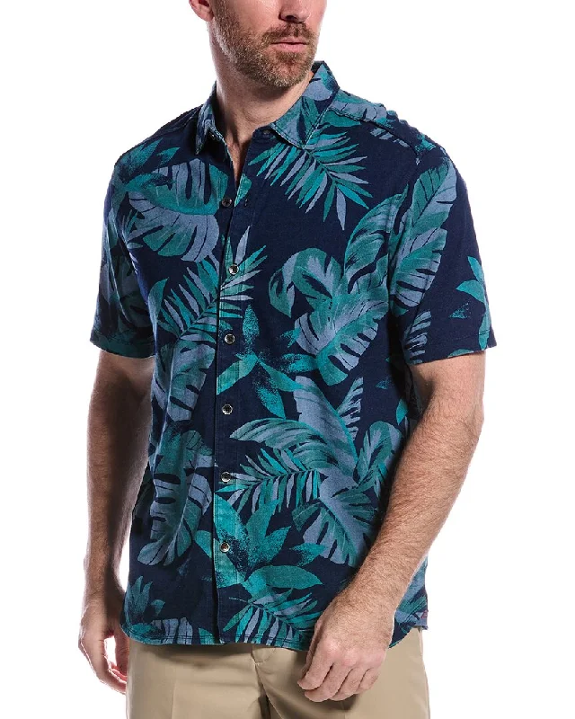 Celebrate the Weekend with Discounts Tommy Bahama Shadows In Paradise Camp Shirt