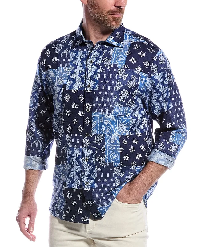 Discount Deals Tommy Bahama Tortola Bandana Blues Shirt