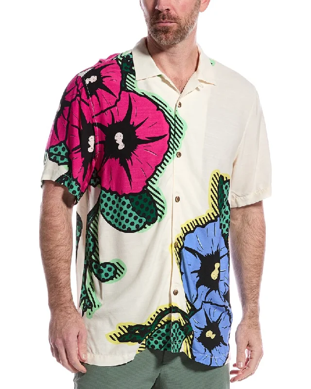 Factory Direct Sale Tommy Bahama Veracruz Cay Cyber Blossom Shirt