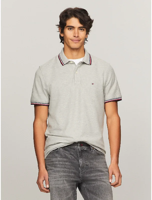 Instant Savings Tommy Hilfiger Men's Regular Fit Tommy Wicking Polo