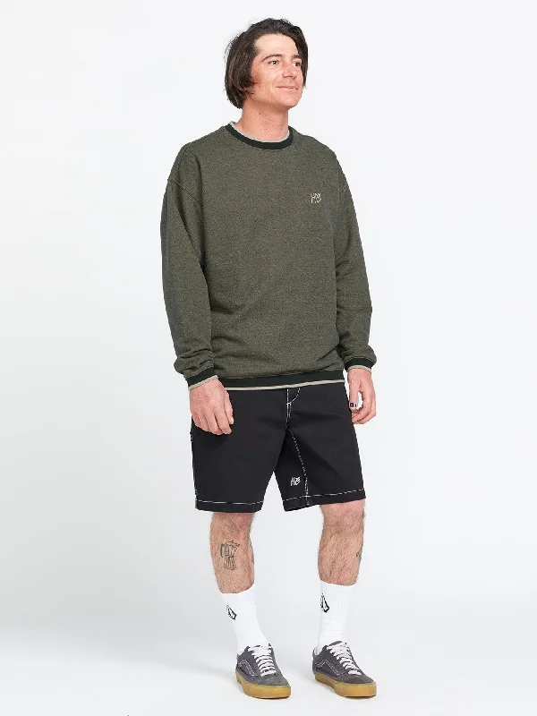 Weekend Deals That Dazzle Volcom Entertainment Hockey Dad Shorts - Black