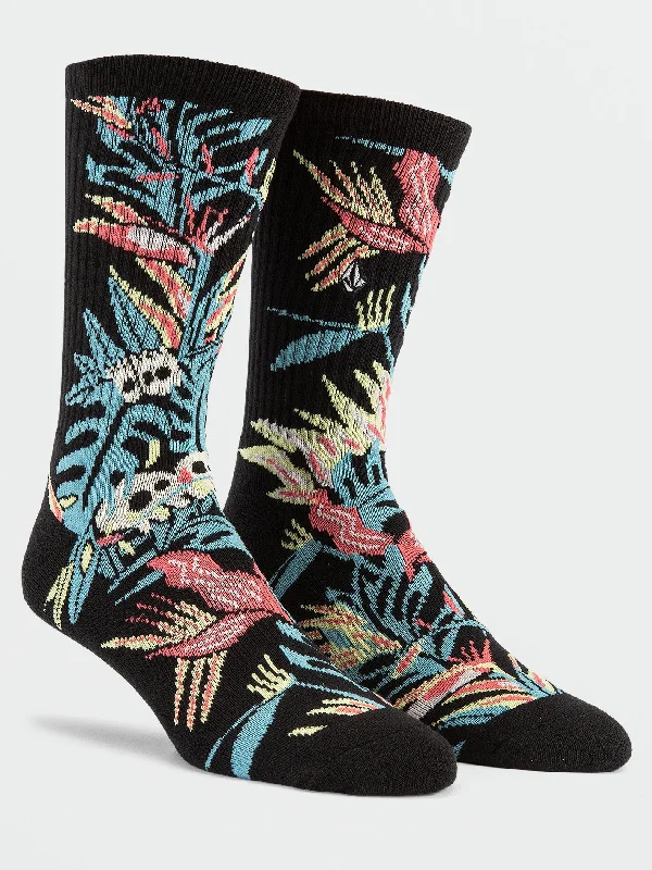 Weekend Deals to Brighten Your Day Volcom Entertainment Pepper Socks - Black