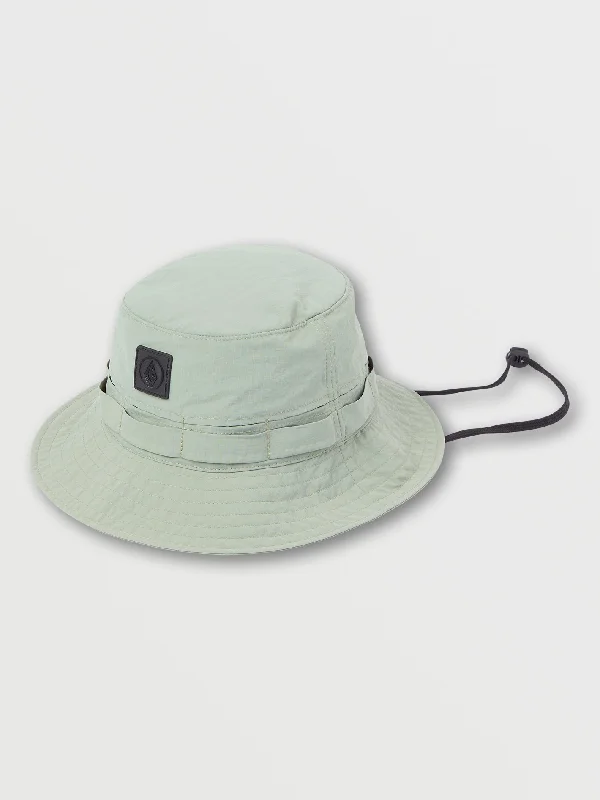 Now or Never Ventilator Boonie Bucket Hat - Seagrass Green