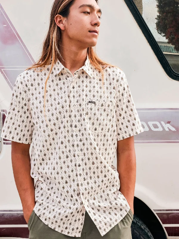 Reduced Rates Viber Vison Short Sleeve Shirt - Whitecap Grey