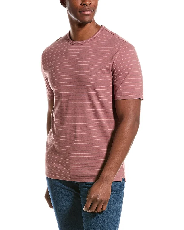 Time-Sensitive Vince Garment Dye Fleck Stripe T-Shirt