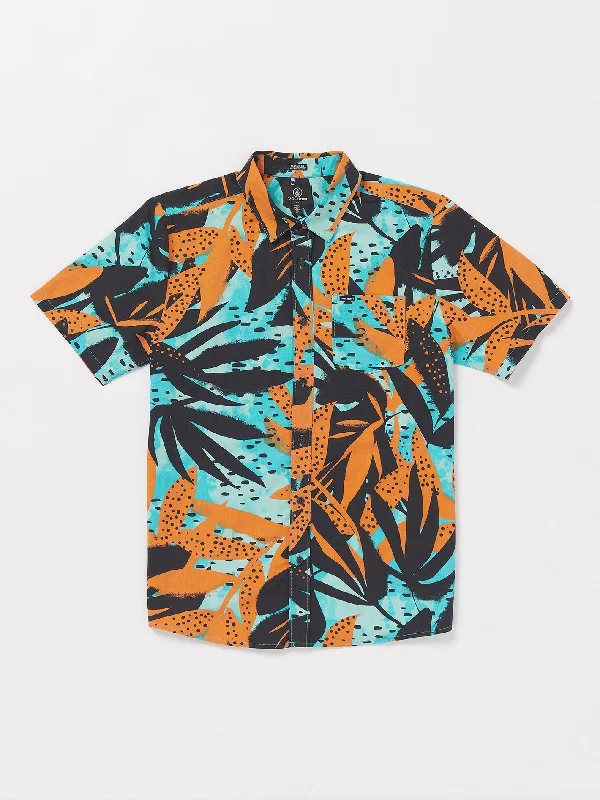 Weekend-Only Price Drops Waterside Floral Short Sleeve Shirt - Tigerlily